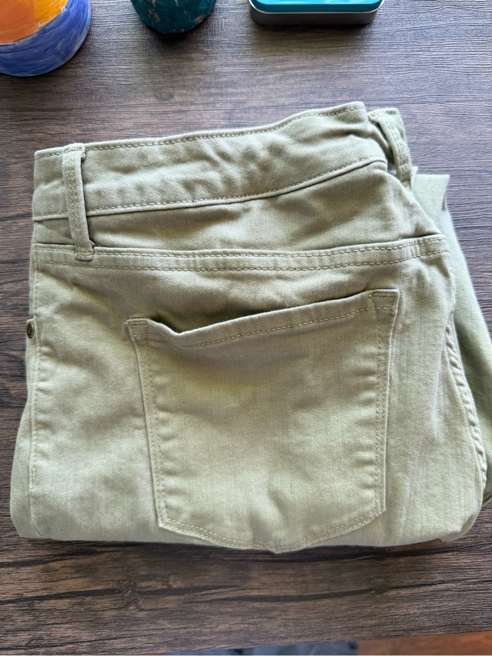 Nine West Sage Green Jeans